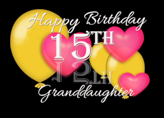 Granddaughter 15th...
