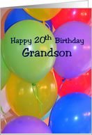 Grandson's 20th...