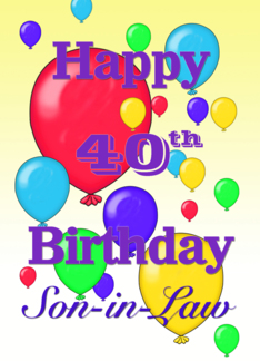 Happy 40th Birthday...