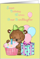 Great Granddaughter Sweet Birthday Wishes card