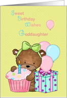 Sweet Birthday Wishes Goddaughter card