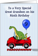 Great Grandson's 9th...