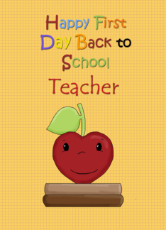 Teacher First Day...