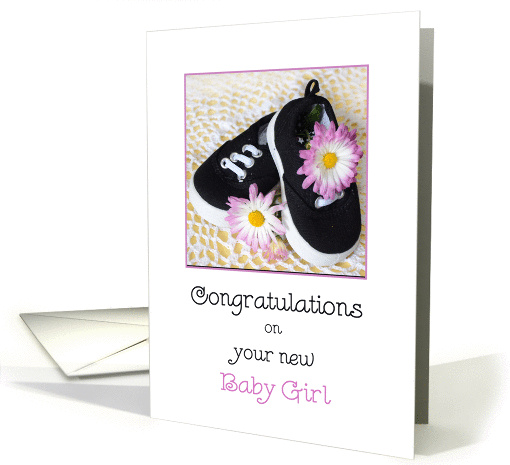 Congratulations on the birth of your new Baby Girl, shoes... (1322726)