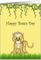 Happy Boss’s Day, Lioness card