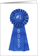 #1 Boss Boss’s Day card