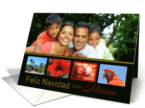 Feliz Navidad Spanish Photo card (1347134)