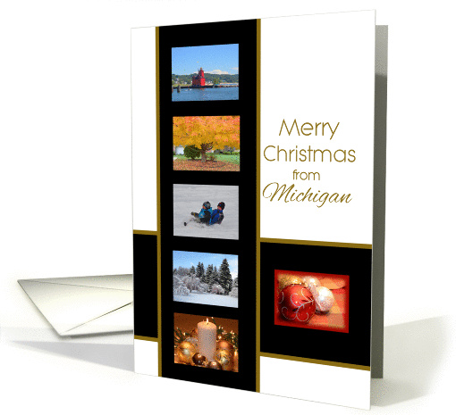 Merry Christmas from Michigan card (1347254)
