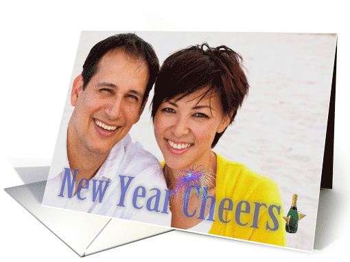 New Year Cheers Custom Photo card (1351188)