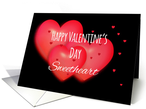 Sweetheart, Valentine's Day, Red Hearts card (1357510)