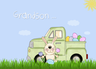 Grandson, Easter...