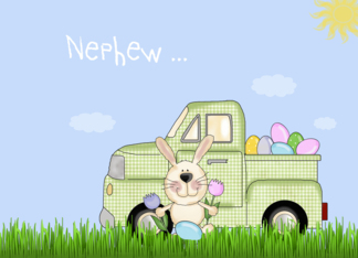 Nephew, Easter Truck