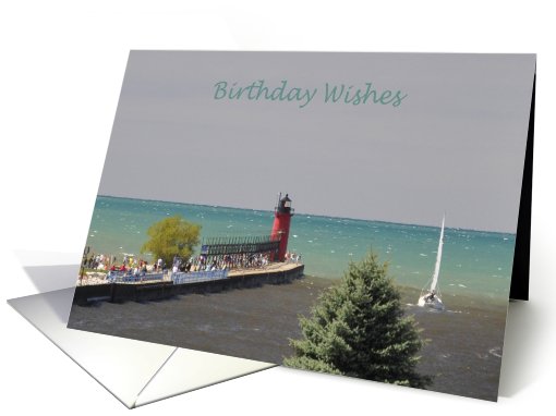 Lighthouse Birthday card (697120)