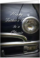 Happy Father’s Day to Classic, car front card