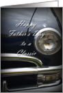 Happy Father’s Day to Classic, car front card