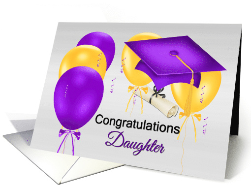 Congratulations For Daughter's Graduation, Graduation Cap,... (923416)