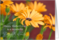 Happy Mother’s Day Daughter-In-Law, Orange Daisy card