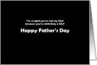 Simply Black - Happy Father’s Day - DILF Card Two card