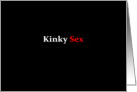 Simply Black - Kinky Sex card