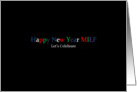 Simply Black - Happy New Year MILF card