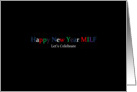 Simply Black - Happy New Year MILF card
