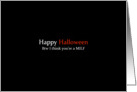 Simply Black - Happy Halloween MILF card