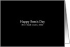 Simply Black - Happy Boss’s Day MILF card