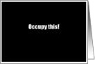 simply black - occupy this card