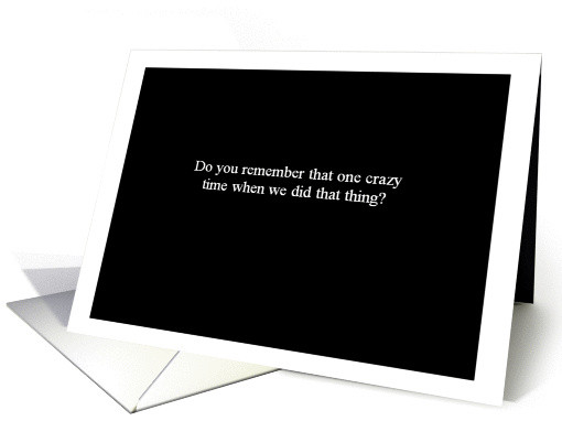 Simply Black - Do you remember card (1200742)