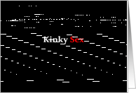 Simply Black - Kinky Sex card