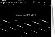 Simply Black - You’re my #2 MILF card