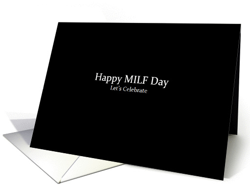 Simply Black - Happy MILF Day card (1377308)