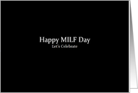 Simply Black - Happy MILF Day card