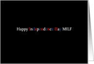 Simply Black - Happy Independence Day MILF card