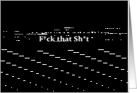 Simply Black - F*ck that Sh*t card