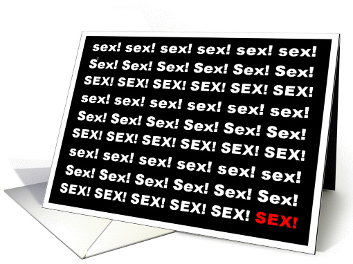 simply black - sex card (864074)