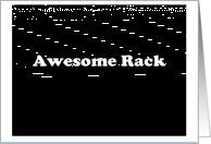 Awesome Rack - Simply Black card
