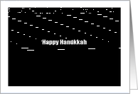 Happy Hanukkah - Simply Black card