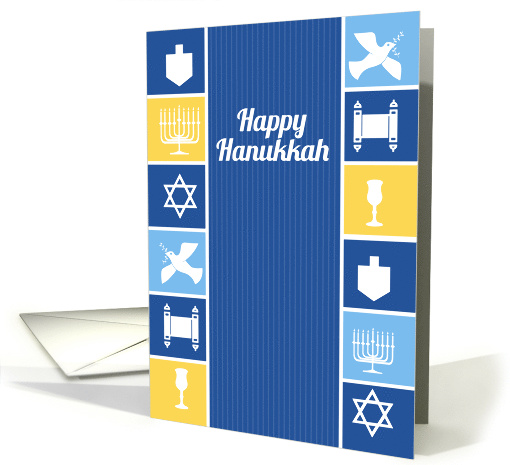 The Symbols of Hanukkah card (1145888)