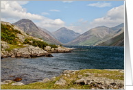 Birthday - Lakes and mountains card