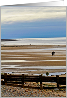 Birthday - Beach scene card