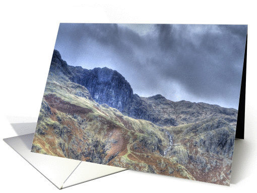 Birthday - mountain scene card (714209)