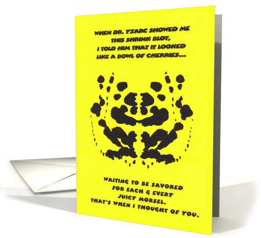 Cherries & Passion card (701039)
