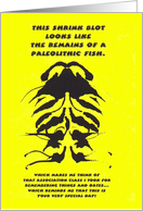 Fossil Birthday card