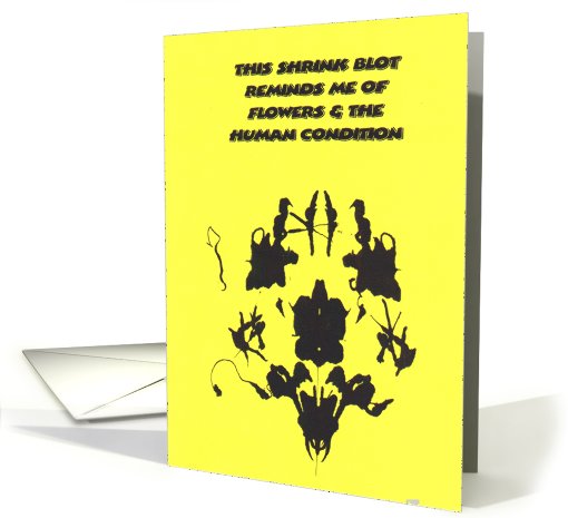 Flowers & the Human Condition card (701051)