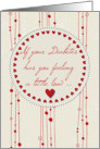 Diabetes Encouragement Feel Better Circle of Hearts card