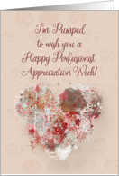 Happy Perfusionist Appreciation Week Watercolor Effect Heart and Pun card