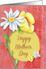 Mother’s Day Pretty Flowers Watercolor Effect card