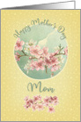 Happy Mother’s Day to Mom Pretty Cherry Blossoms in Bloom card