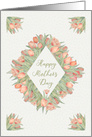 Happy Mother’s Day Pretty Peach Tulips card